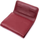 Жіночий шкіряний гаманець для карток купюр та монет ST Leather 19492 Бордовий thumbnail 9