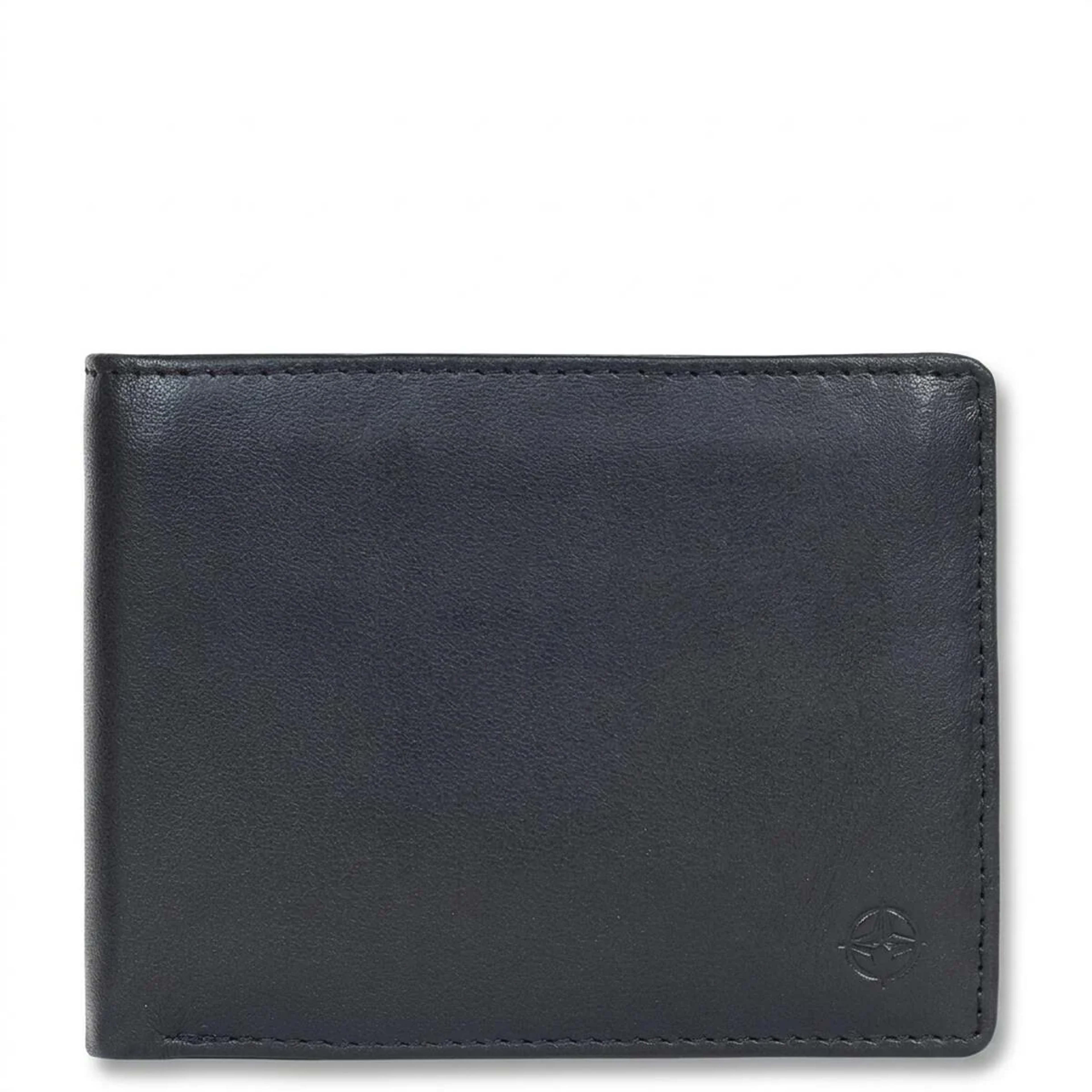 Чоловіче портмоне Tony Perotti з натуральної шкіри Cortina 5051 nero (90115) Чорне
