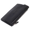 Практичне стильне портмоне унісекс GRANDE PELLE 11558 Чорний thumbnail 6