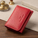 Жіноче портмоне з монетницею із натуральної шкіри ST Leather 22727 Червоний thumbnail 1