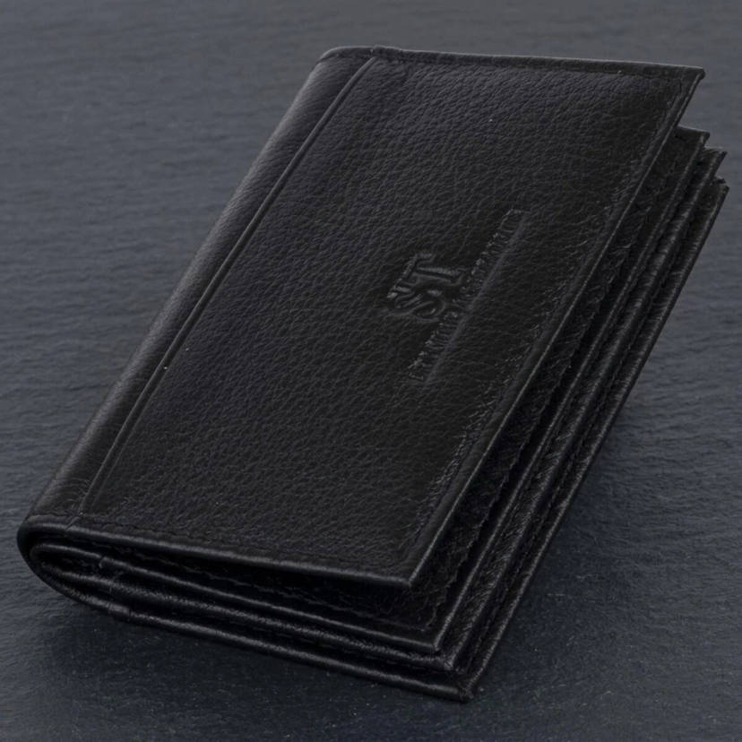 Візитниця-книжка ST Leather 19213 Чорна