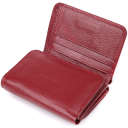 Компактный кошелек удобного формата из натуральной кожи ST Leather 23077 Бордовый thumbnail 9