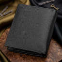 Гаманець жіночий ST Leather 18411 (ST410) компактний Чорний thumbnail 3
