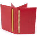 Візитниця-книжка ST Leather 19214 Червона thumbnail 9