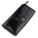 Гаманець жіночий ST Leather 18437 (S7001A) натуральна шкіра Чорний thumbnail 5