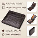 Невелике чоловіче портмоне з натуральної фактурної шкіри CANPELLINI 21522 Коричневе thumbnail 2
