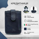 Кредитниця Tony Perotti натуральна шкіра Nevada 3821 navy (90516) Синя thumbnail 3