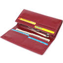 Вместительный женский кошелек из натуральной кожи ST Leather 23089 Бордовый thumbnail 10