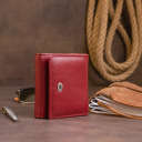 Компактний гаманець жіночий ST Leather 19257 Бордовий thumbnail 12