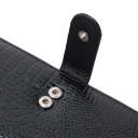 Лакований шкіряний гаманець з блоком для кредитних карток ST Leather 22683 Чорний thumbnail 9