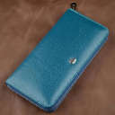Жіночий клатч-візитниця ST Leather 18861 Блакитний thumbnail 1
