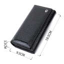Лакований шкіряний гаманець з блоком для кредитних карток ST Leather 22683 Чорний thumbnail 7