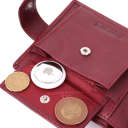 Практичний жіночий гаманець з натуральної шкіри ST Leather 22554 Бордовий thumbnail 8