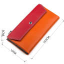 Кошелек женский ST Leather 18406 (SB42-2) многофункциональный Красный thumbnail 6
