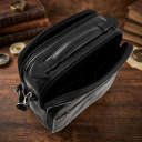 Мужская кожаная сумка Tony Perotti Italico 7058 nero (90634) Черная thumbnail 6