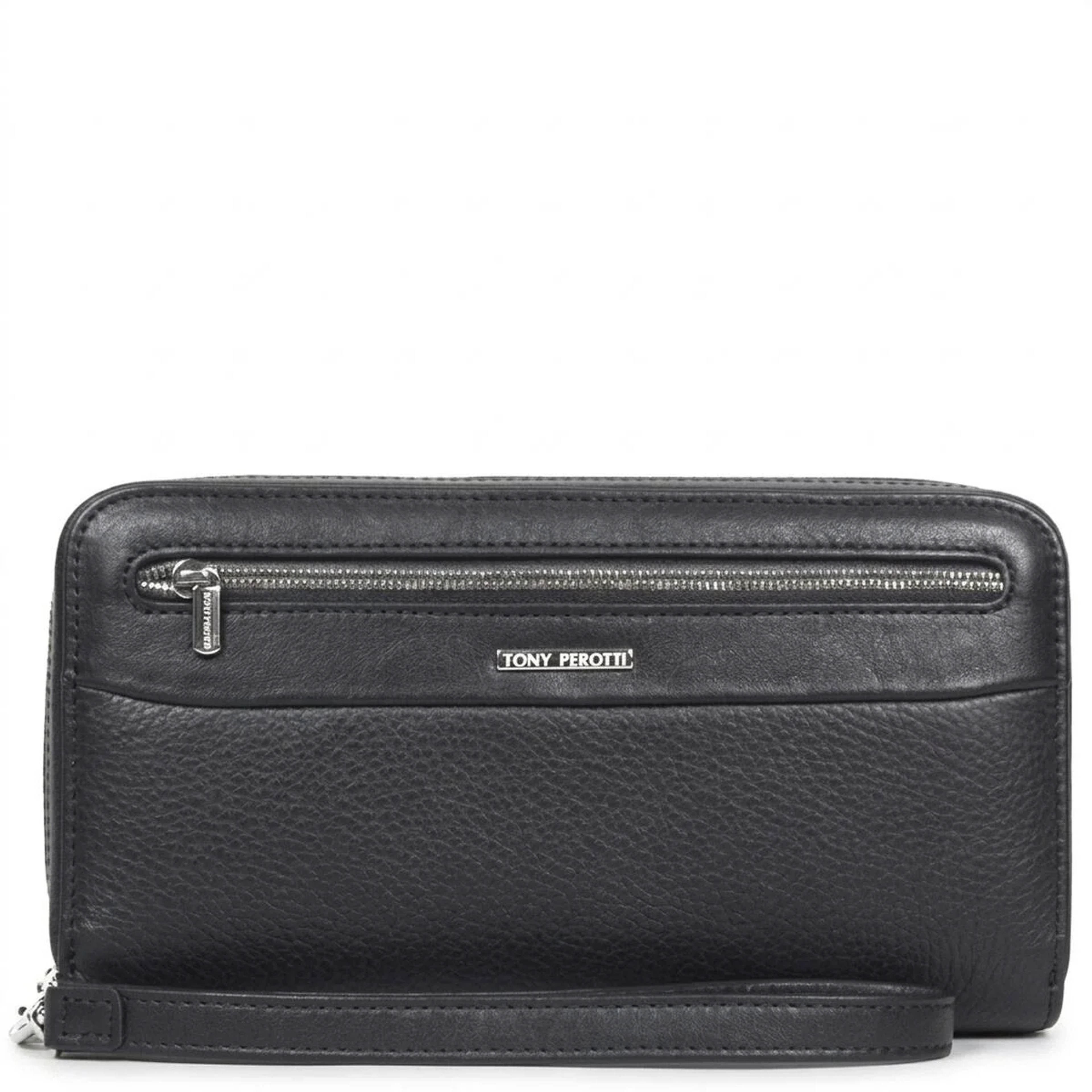 Мужской клатч Tony Perotti New Contatto 9323 nero (90425) Черный