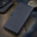 Чоловічий купюрник ST Leather 18365 (ST147) шкіряний Синій thumbnail 3