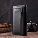 Зручний жіночий гаманець з натуральної шкіри ST Leather 22523 Чорний thumbnail 14