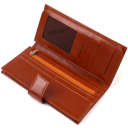 Практичное вертикальное мужское портмоне из натуральной гладкой кожи CANPELLINI 21721 Коричневое thumbnail 7