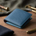 Стильний жіночий гаманець середнього розміру ST Leather 19497 Бірюзовий thumbnail 4