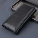 Зручний жіночий гаманець з натуральної шкіри ST Leather 22523 Чорний thumbnail 1