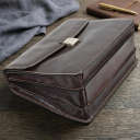 Чоловічий діловий портфель Tony Perotti 8009/42 moro (90378) Коричневий thumbnail 9