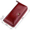 Кошелек женский ST Leather 18434 (S7001A) на молнии Бордовый thumbnail 6