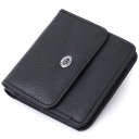 Жіночий шкіряний гаманець для карток купюр та монет ST Leather 22690 Чорний thumbnail 10