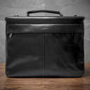 Чоловічий портфель з натуральної шкіри Tony Perotti Italico 9276G-35 (90416) Чорний thumbnail 9