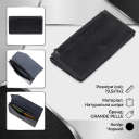 Практичне стильне портмоне унісекс GRANDE PELLE 11558 Чорний thumbnail 3