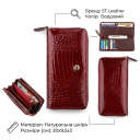 Кошелек женский ST Leather 18434 (S7001A) на молнии Бордовый thumbnail 2