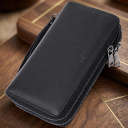 Чоловічий шкіряний клатч для карток купюр та документів ST Leather 22684 Чорний thumbnail 1
