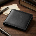 Чоловічий купюрник ST Leather 18305 (ST159) шкіряний Чорний thumbnail 4