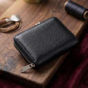 Відмінний жіночий гаманець з натуральної шкіри ST Leather 22449 Чорний thumbnail 4