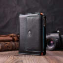 Стильний гаманець для жінок із натуральної шкіри ST Leather 22501 Чорний thumbnail 8