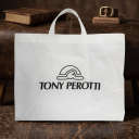Чоловіча шкіряна сумка Tony Perotti Contatto 9743-18 (90383) Чорна thumbnail 9