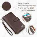 Гаманець жіночий ST Leather 18457 (SТ228) з натуральної шкіри Коричневий thumbnail 3