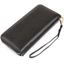 Женский кожаный клатч для карт купюр и документов ST Leather 19292 Черный thumbnail 10