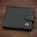 Чоловічий гаманець ST Leather 18316 (ST114) шкіряний Чорний thumbnail 1