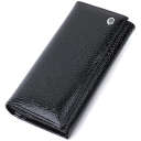 Жіночий гаманець із натуральної лакованої шкіри ST Leather 22679 Чорний thumbnail 1