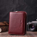 Женский кошелек среднего размера из натуральной кожи ST Leather 22551 Бордовый thumbnail 9