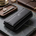 Женский кожаный клатч для карт купюр и документов ST Leather 19292 Черный thumbnail 1