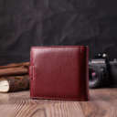 Практичний жіночий гаманець з натуральної шкіри ST Leather 22554 Бордовий thumbnail 10
