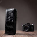 Лакированный женский кошелек на молнии из натуральной кожи ST Leather 22678 Черный thumbnail 9