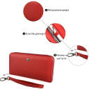 Кошелек женский ST Leather 18417 (ST45-2) на молнии Красный thumbnail 4