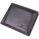 Удобное мужское портмоне из натуральной кожи ST Leather 22482 Черный thumbnail 1