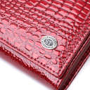 Кошелек для женщин из натуральной лакированной кожи ST Leather 22680 Красный thumbnail 5
