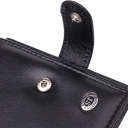 Компактный мужской бумажник вертикального формата из натуральной кожи ST Leather 23095 Черный thumbnail 5