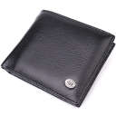 Чоловіче шкіряне портмоне із затискачем ST Leather 22485 Чорний thumbnail 4