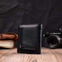 Універсальна модель гаманця з натуральної шкіри ST Leather 19474 Чорний thumbnail 13